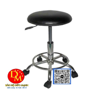Ghế chống tĩnh điện mặt PU tròn
